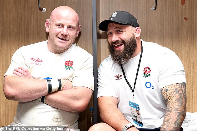 Cole (left) and Marler (right) have praised young Baxter's debut performances for England