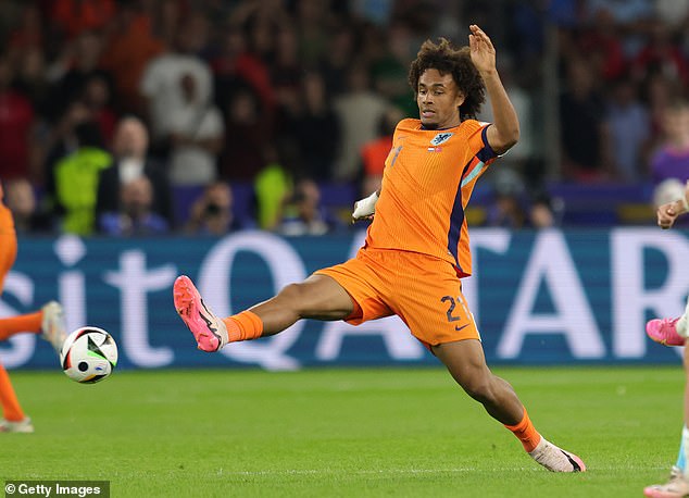 Joshua Zirkzee, pictured here as a Netherlands player, is one of United's top transfer targets