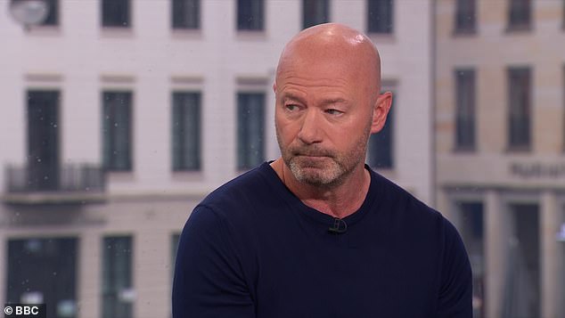 Alan Shearer (pictured) praised Southgate for making his substitutions earlier this time