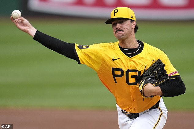 Skenes has been a star on the mound so far in his rookie season with the Pittsburgh Pirates