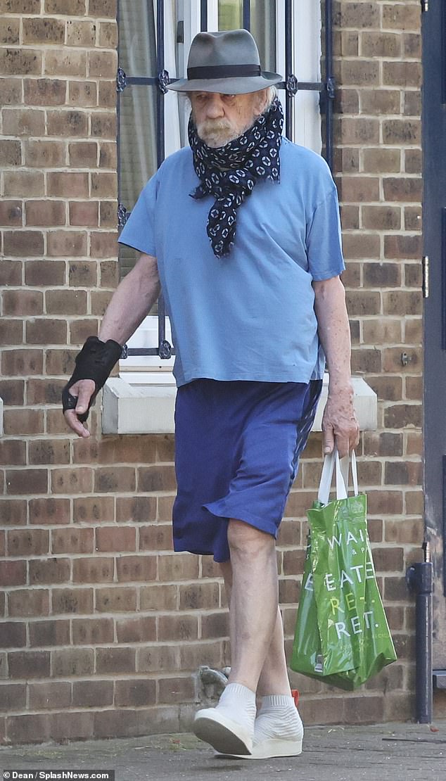 The actor carried his groceries in a bag his entire life