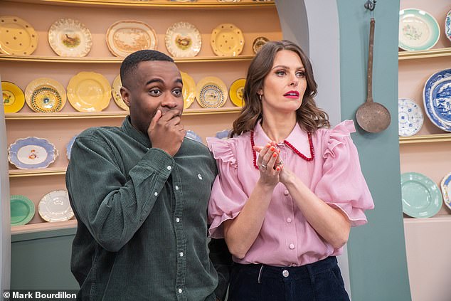 It comes after show host Liam Charles (L), who co-presents with comedian Ellie Taylor (R), reportedly revealed his huge net worth