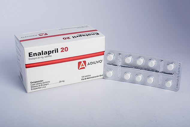 But pharmaceutical companies hope the new mini-tablet could be a better alternative to enalapril (File image)