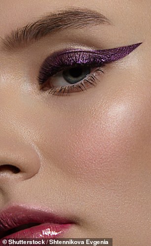 Mr. Goss says to opt for classic matte eyeshadows over the more daring metallics