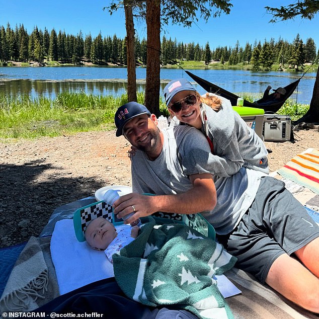 Scheffler and his family enjoyed Colorado before the busy summer arrived