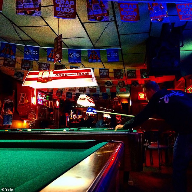 There are pool tables for guests at the Catalina Lounge dive bar in San Diego