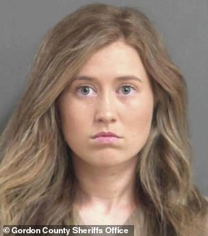 Railey Greeson is pictured in an arrest photo