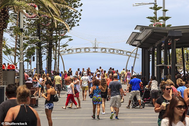 Surfers Paradise, the Gold Coast's most famous beach, is also the most common employer for people working in cafes and restaurants, with an average taxable income of $77,045