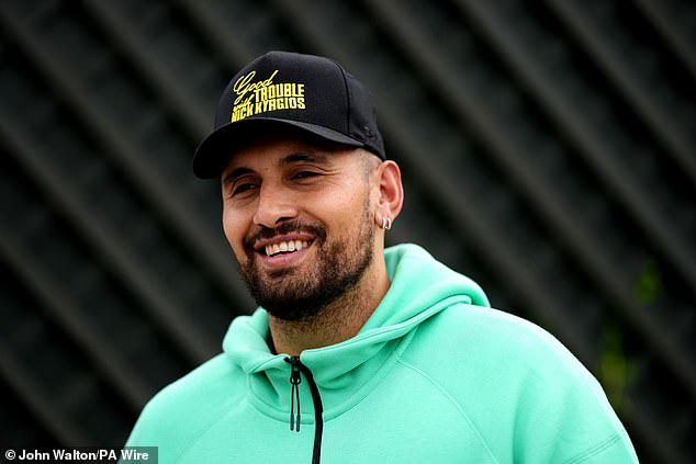 Kyrgios had previously called Castle a 'clown' for his comments during the 2023 Wimbledon final between Novak Djokovic and Carlos Alcaraz