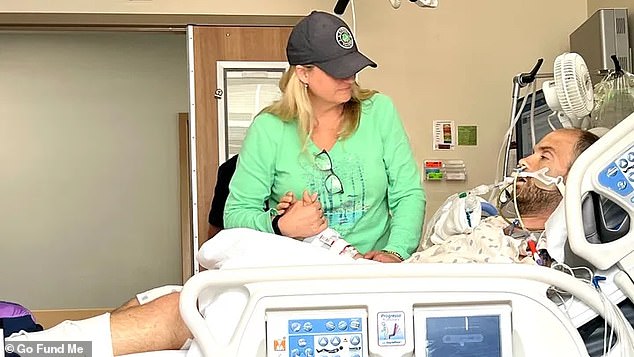 Jones was unable to leave the hospital for 17 days, while his older sister Amy dropped everything to fly to stay with him, then took him home to New Hampshire to recover.