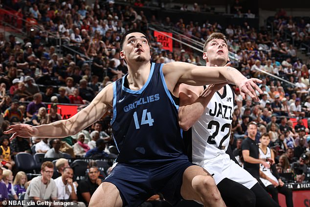 The 6'11" forward had a disappointing night against the Memphis Grizzlies, failing to score in 17 minutes and missing all four shots he attempted