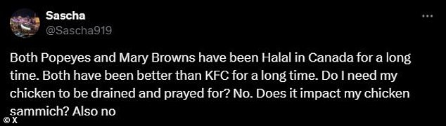 Others took to social media to say they are not bothered by the announced changes at KFC