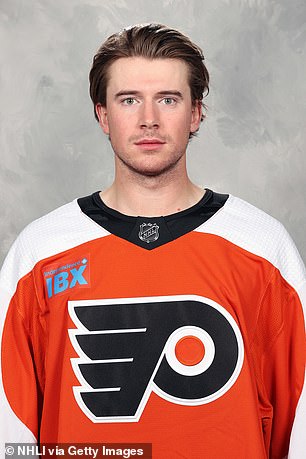 Carter Hart of the Philadelphia Flyers