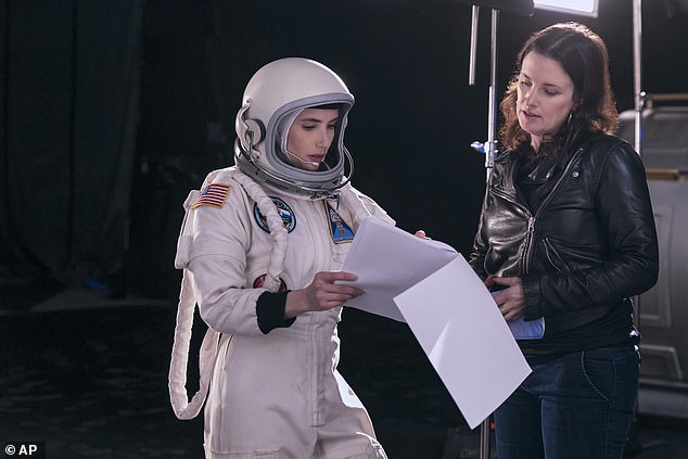 In the film, Emma Roberts' character Rex manages to get into NASA's training program by falsifying her resume