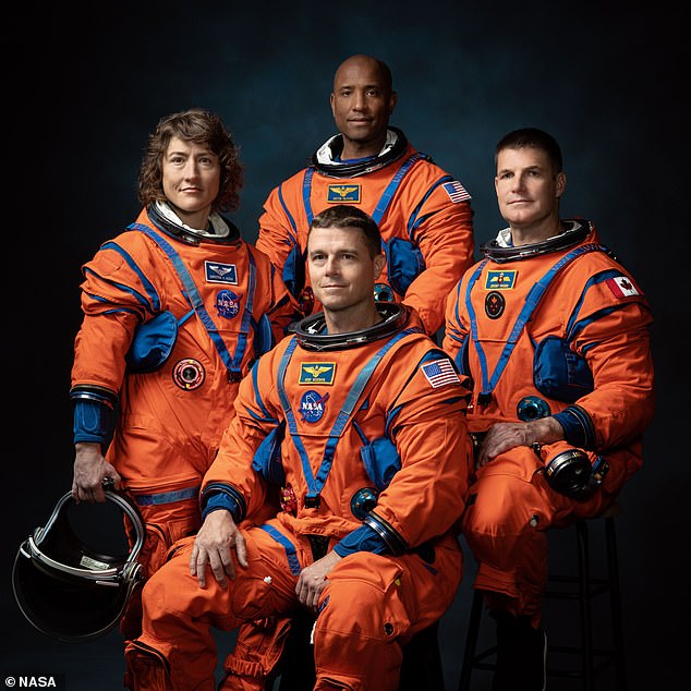 NASA recently selected four new astronauts for the Artemis program, which will return humans to the moon. They include Christina Koch (left), Reid Wiseman (bottom center), Victor Glover (top center) and Jeremy Hansen (right)