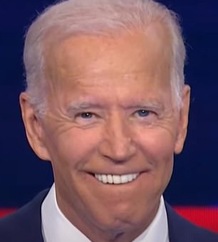 Biden looks sharp during a 2019 Democratic nomination debate