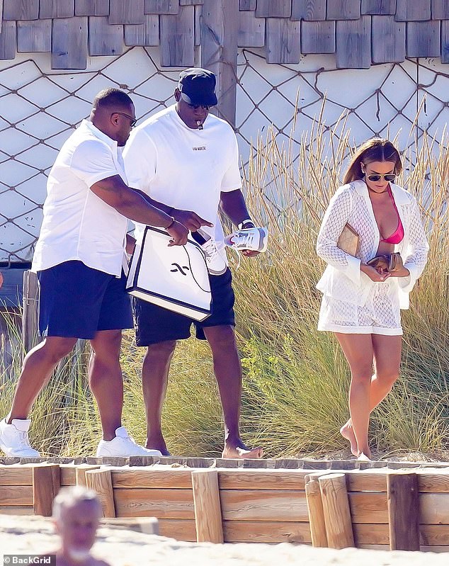 Jordan and Prieto were spotted a few days earlier on the NBA legend's $15 million yacht in Ibiza