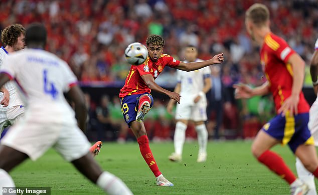 Yamal had earlier sparked Spain's comeback by scoring an incredible equaliser to become the youngest goalscorer in European Championship history