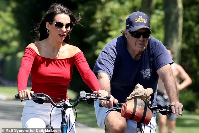 Belichick, 72, has been in a relationship with cheerleader Jordon Hudson, 24, for more than a year