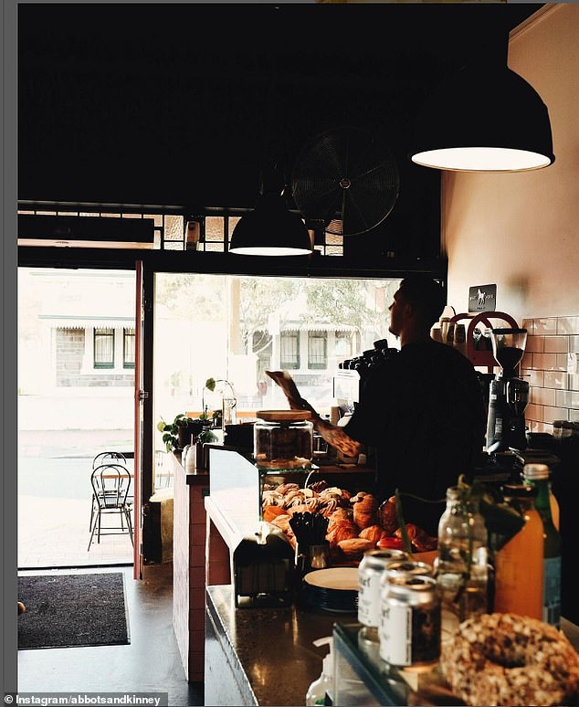 Managing director Richard Wilson said it was no longer profitable to keep the store open (pictured is the Abbots and Kinney cafe in Croydon)