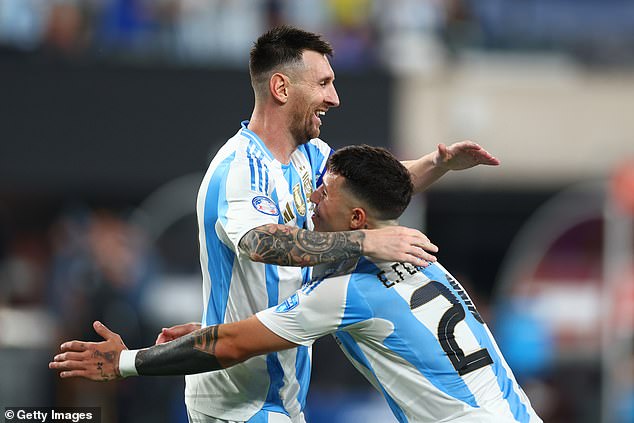 With a 2-0 victory, Messi helped his country to their second consecutive Copa America final place