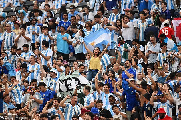 MetLife Stadium in New Jersey was packed with adoring Argentina and Messi fans on Tuesday night