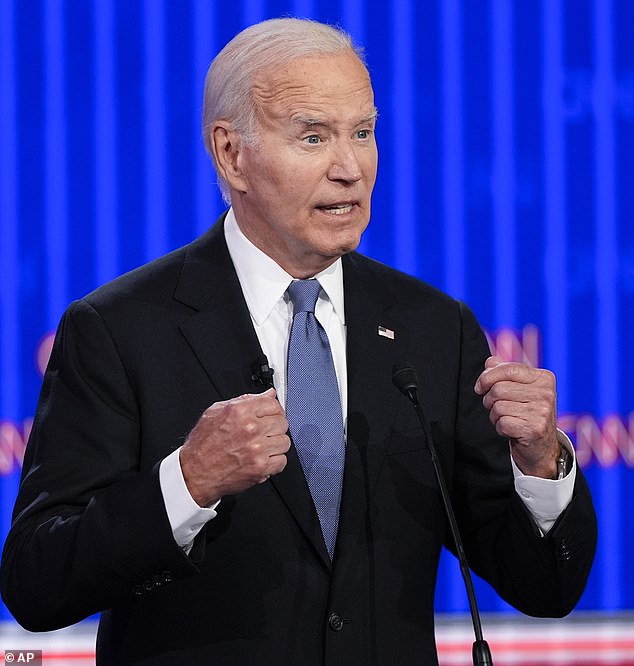 During the June 27 CNN debate, Biden paused mid-sentence in his answers and stood there with his mouth open as Trump spoke