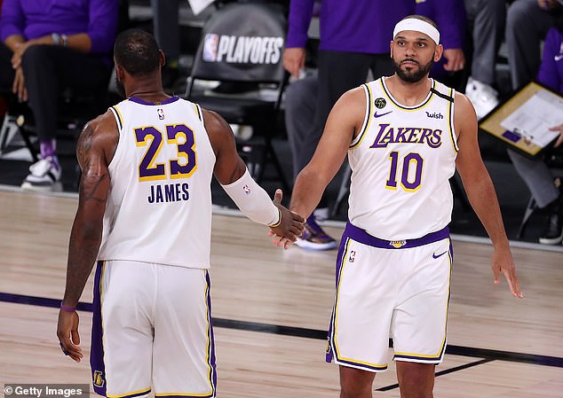 The player is none other than Jared Dudley, who was LeBron James' teammate for two seasons