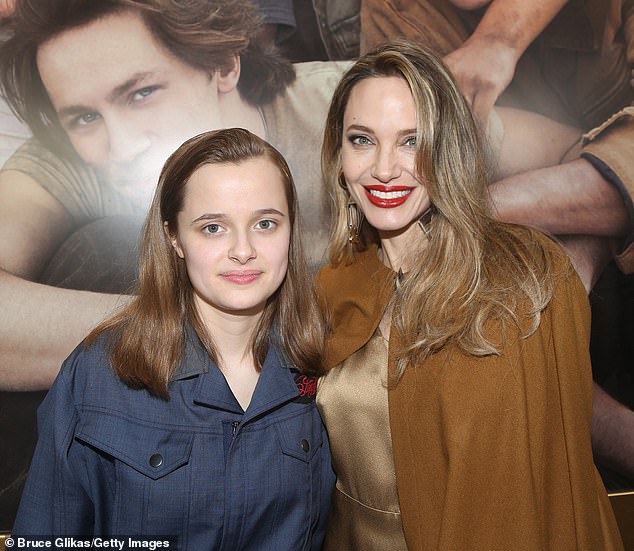 Angelina and Vivienne pictured on April 11