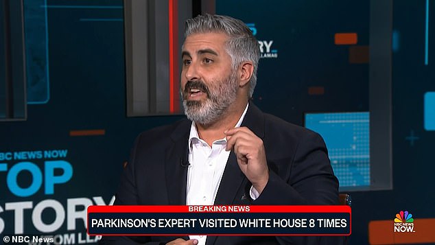 Now, while White House spokesperson Karine Jean-Pierre denies that Biden was screened for Parkinson's disease outside of his regular checkups, Dr. Tom Pitts is speaking out