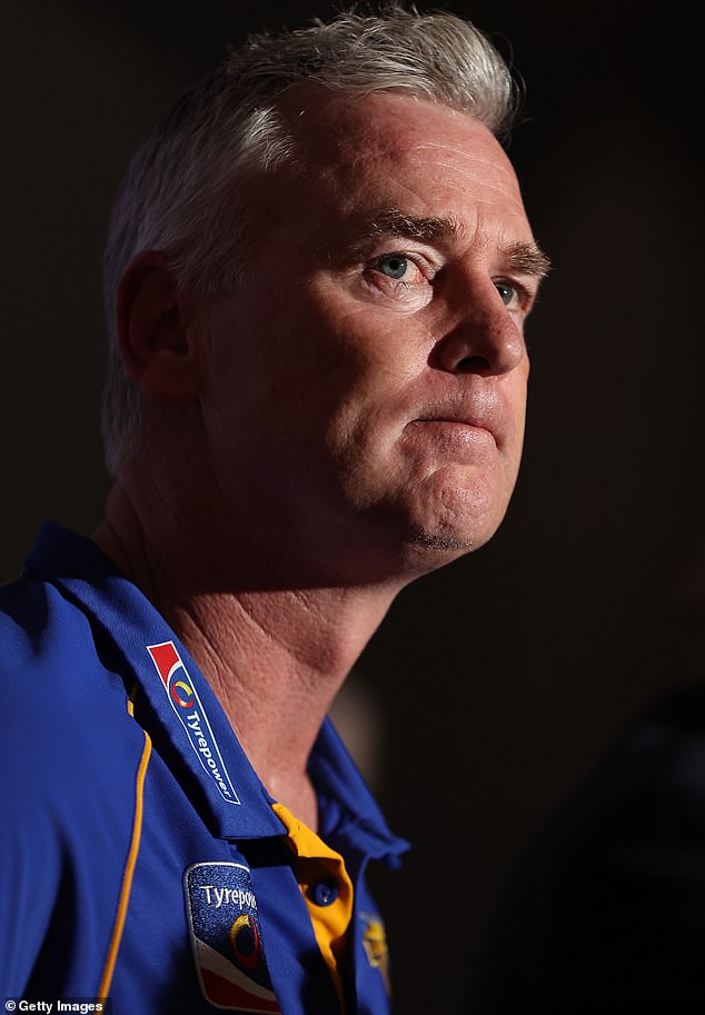 Simpson was relieved of his duties on Tuesday after a tough season for West Coast, with just three wins so far in 2024