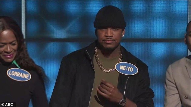 Ne-Yo, also a three-time Grammy-winning artist, brought along his mother Lorraine Smith, his sister Nicole Smith, his brother Jayvon Smith and Jayvon's wife Antonia Soobyia for his team