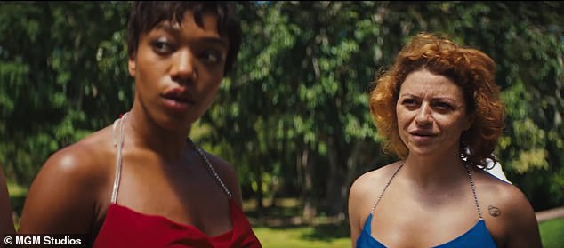 Ackie and Alia Shawkat play the roles of Frida and Jess respectively in the summer thriller