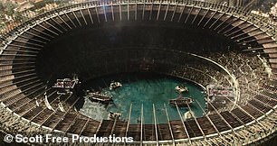 For Gladiator II, the producers built a huge life-size version of the Colosseum in Malta