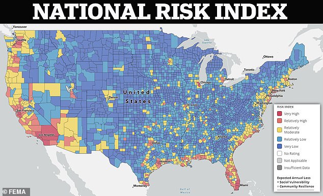 The research found that while poorer communities have fewer assets and greater social vulnerability, such as expertise and services to protect them from risk, people in high-income areas face higher economic losses because they have more assets to lose.