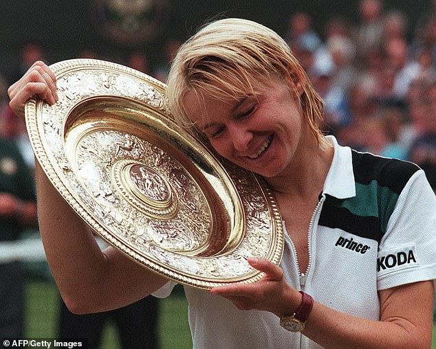 The Czech player will try to emulate her mentor Jana Novtna (pictured in 1998), who died of cancer at the age of 49