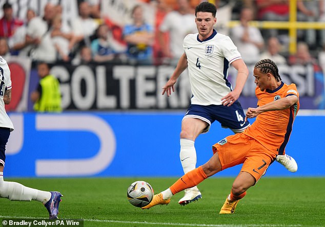 Xavi Simons had put the Netherlands ahead within seven minutes with a fine shot from a distance