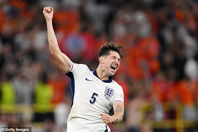 John Stones produced his best performance of the tournament so far as he stepped up and took control of the Dutch in the second half