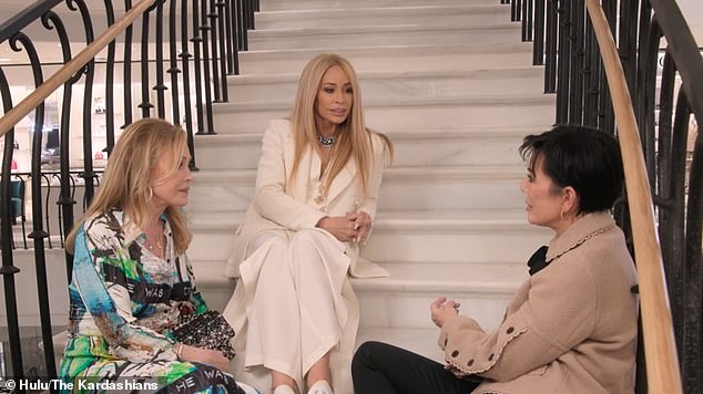 In the latest episode of The Kardashians, Kris told his friends Kathy Hilton and Faye Resnick, 