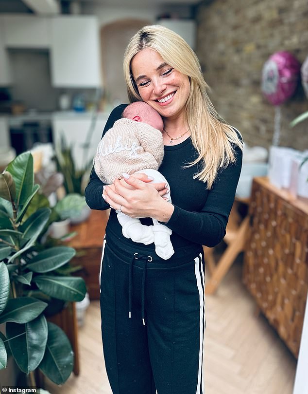 Sian and her fiancé Jake Beckett welcomed Ruby, their first child, in June and Sian has since said becoming a mother is 'the best thing she's ever done'