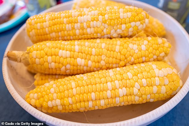 Sanchez's girlfriend waited until the corn on the cob was warm before covering it with butter rubbed between her hands