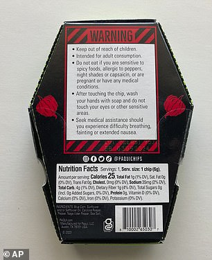 The brand, now owned by the Hershey Company, issued a detailed warning about its coffin-shaped packaging