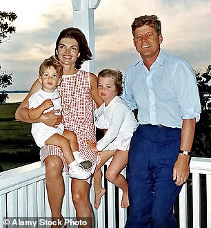 Jack is the son of JFK and his wife, Jackie Kennedy Onassis' only surviving child, Caroline Kennedy, and her husband, Edwin Schlossberg. JFK and Jackie are seen with Caroline and her brother in 1962