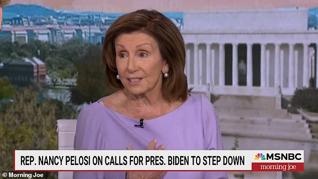 Pelosi, 84, and Biden, 81, have crossed paths in Washington for decades. She has been one of his staunchest defenders on Capitol Hill.