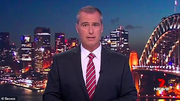 Channel Seven's senior journalist Robert Ovadia (pictured) has also been suspended by the network as an investigation into workplace misconduct continues.