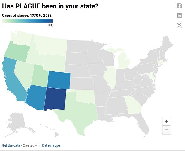 Is The Medieval Disease In YOUR State? Map Reveals Where 'Black Death