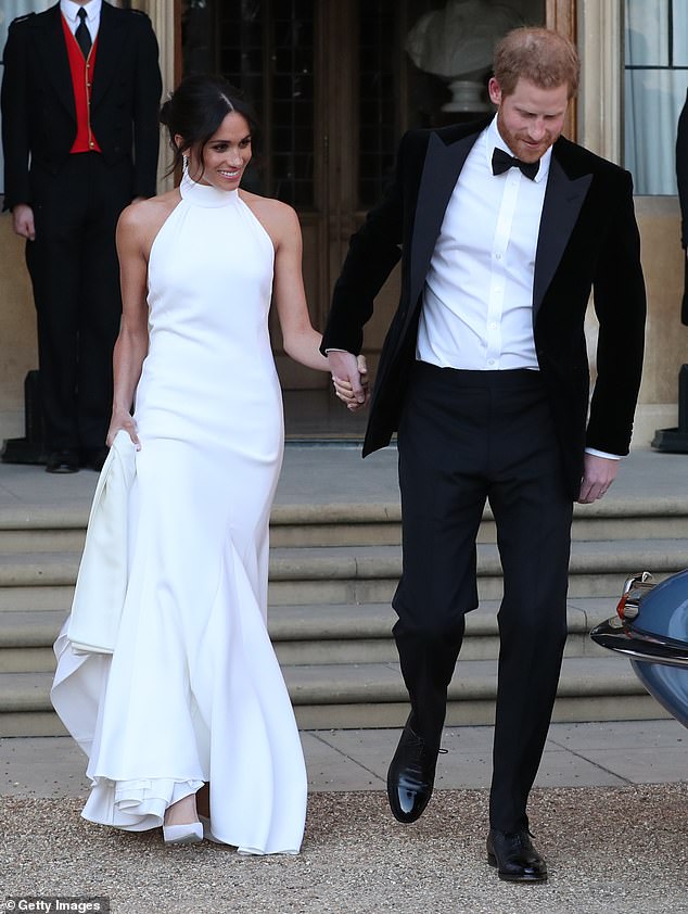 The 42-year-old's ESPYs dress was strikingly similar to the stunning Stella McCartney gown she wore to the couple's 2018 wedding reception (pictured)