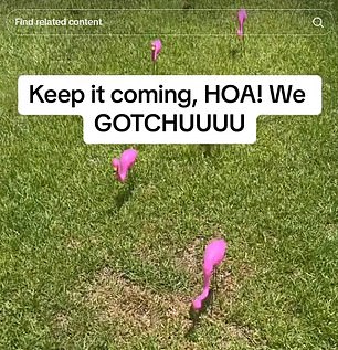 Just like a group of 10 plastic flamingos