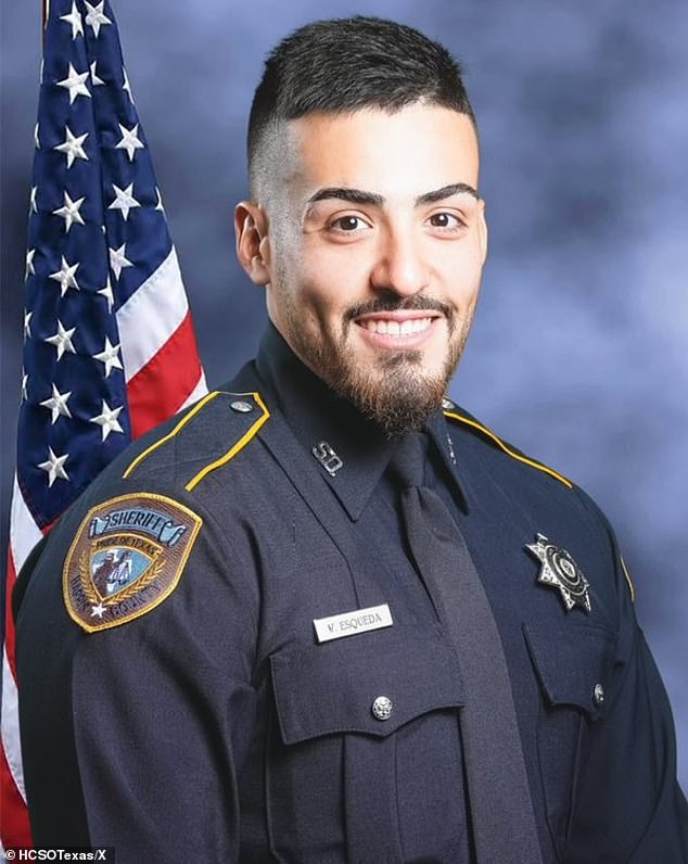 Deputy Fernando Esqueda, 28, told his colleagues he saw Palmer's vehicle when he was shot multiple times