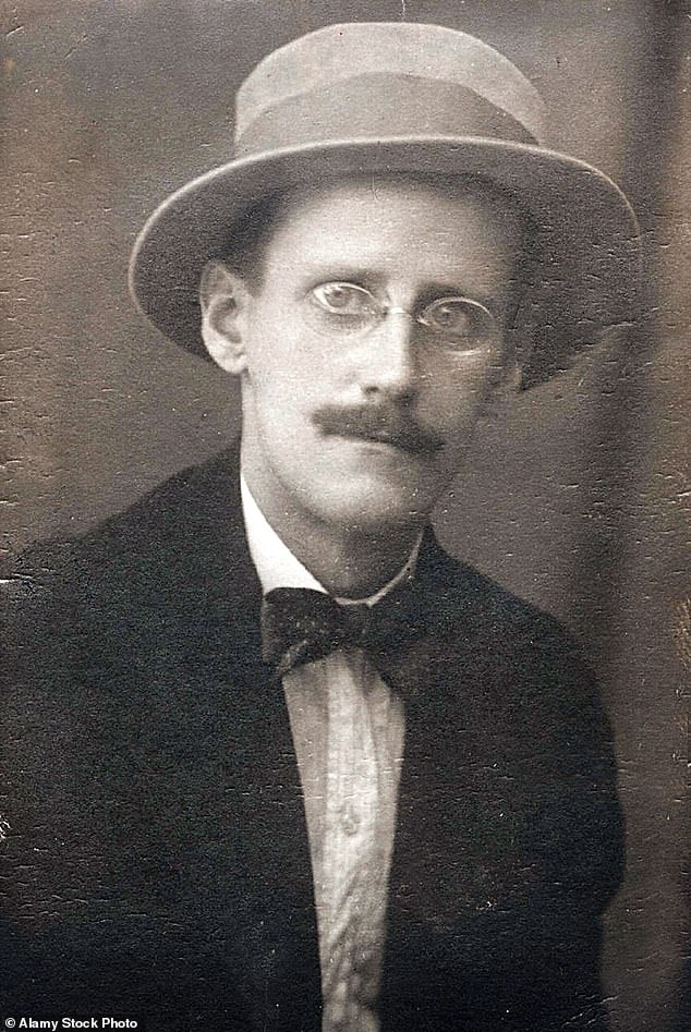 When Danu told her mother that she had won a prize for one of her novels, her mother said: 'Well, you're related to James Joyce (in the picture) on my side, so that's not surprising'